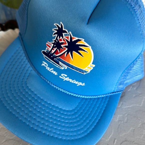 Cabo caps Palm Springs Trucker hat unisex snap back - Picture 5 of 5
